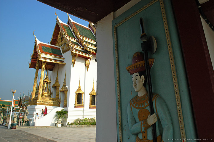 Wat Phra Kaew Guardian Composition in Landscape Photography